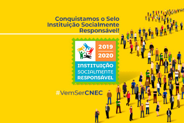 IES CNEC são certificadas com o “Selo Instituição Socialmente Responsável”